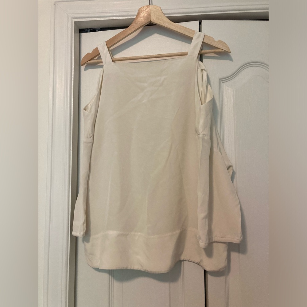 Tibi designer 100% silk blouse, size S